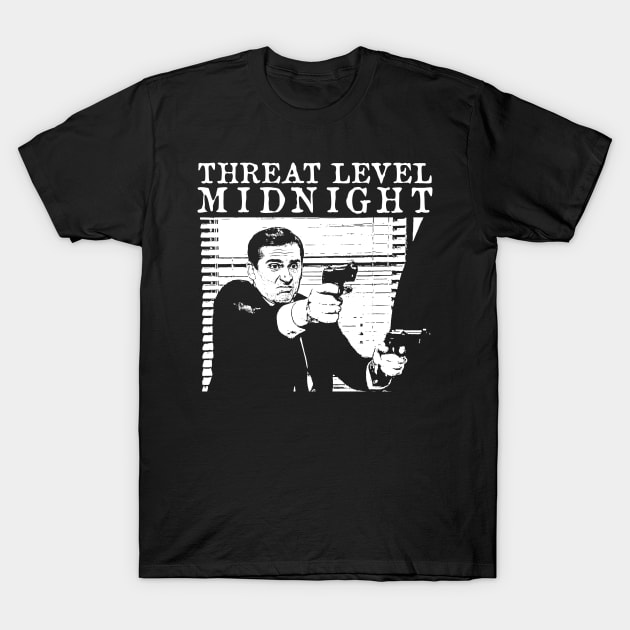 Threat Level Midnight T-Shirt by MakgaArt